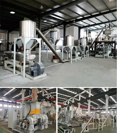 Гранулятор пластика и резины