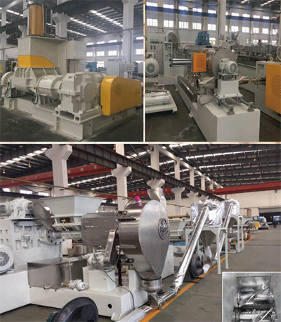 Гранулятор пластика и резины